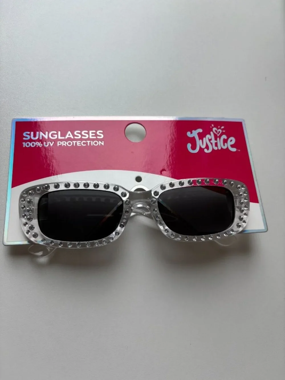 Justice Rhinestone Sunglasses 100% UV Protection